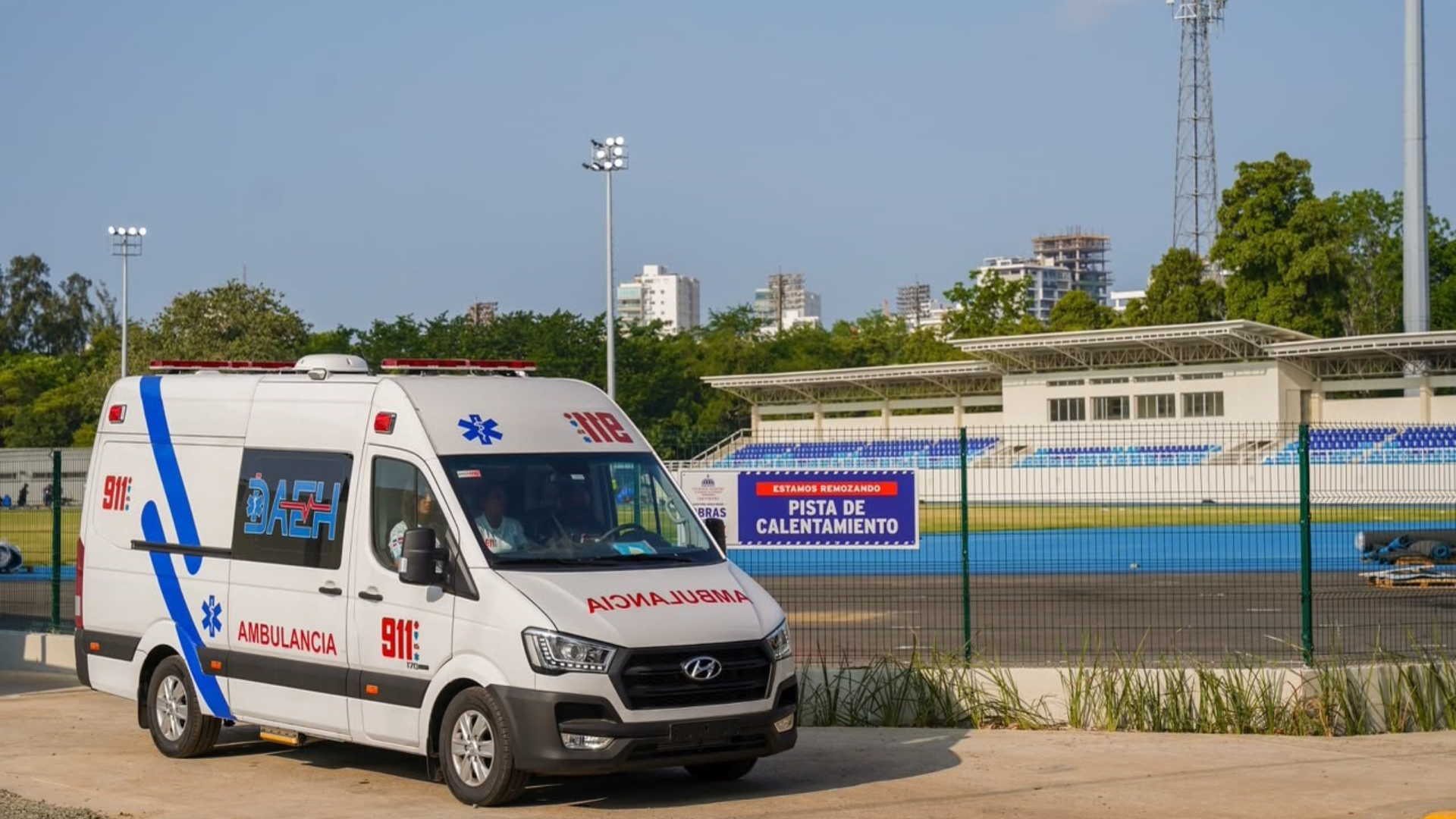 DAEH desplegará 70 ambulancias y 300 colaboradores para los Juegos Centroamericanos y del Caribe 2026