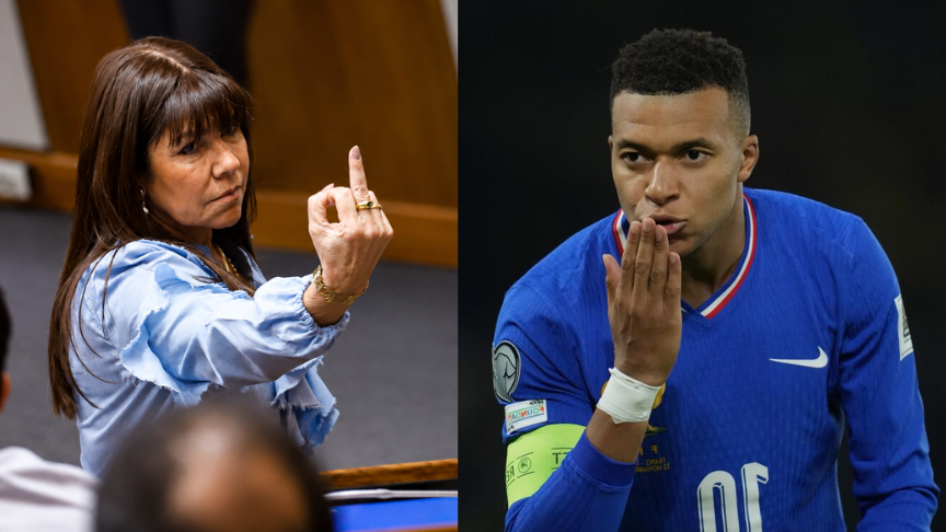 Polémica mundial por insultos racistas de senadora paraguaya contra Mbappé