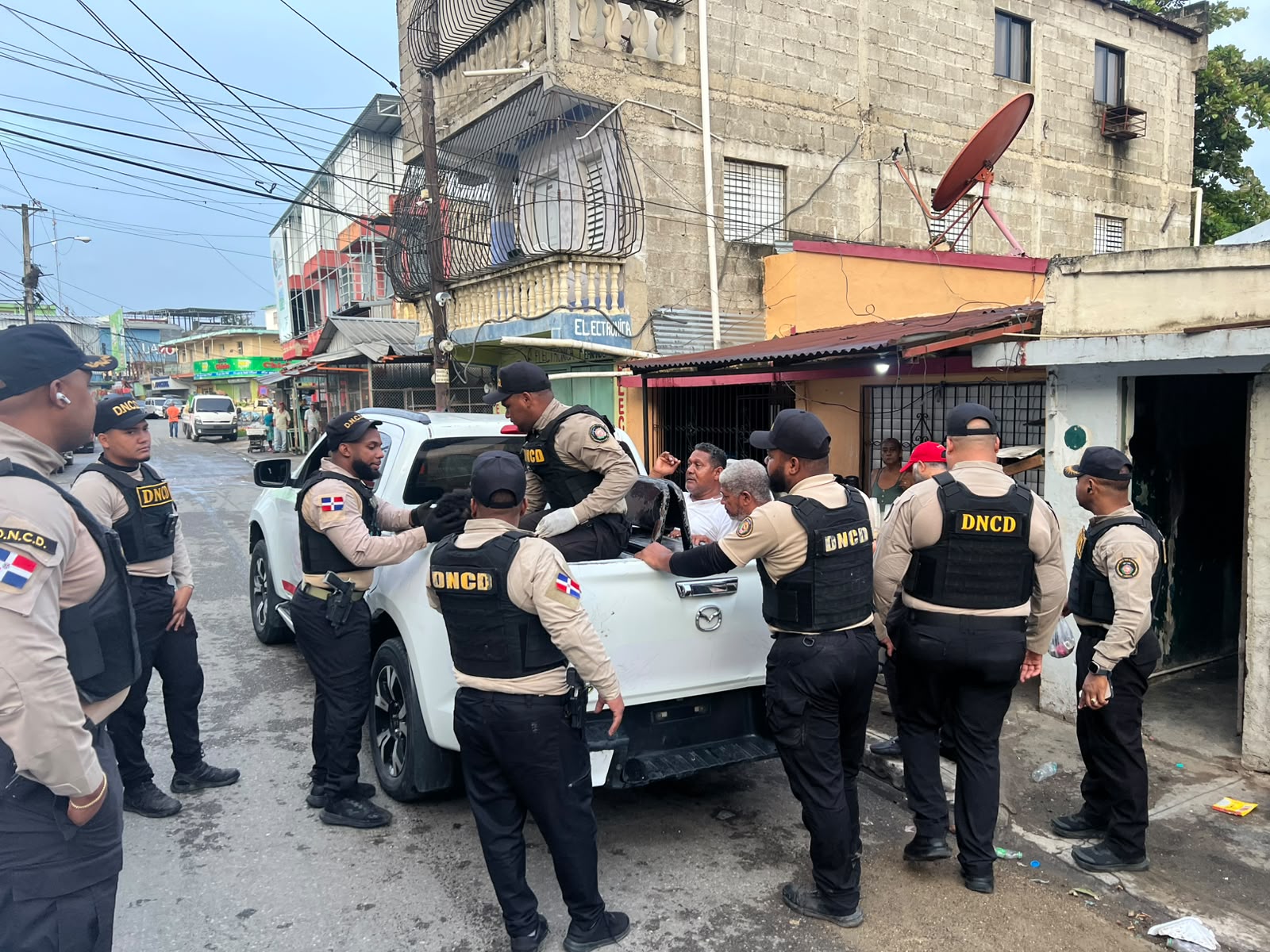 DNCD captura en La Vega a presunto microtraficante