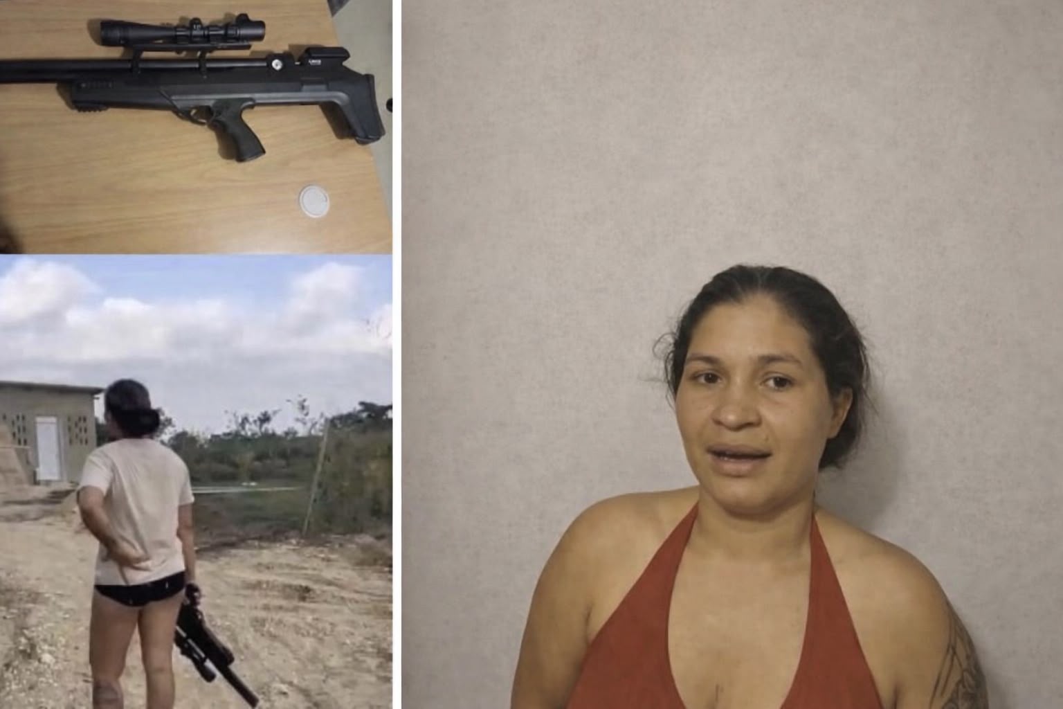 Abogado de mujer detenida por exhibir un rifle de aire niega que utilizara un arma de fuego