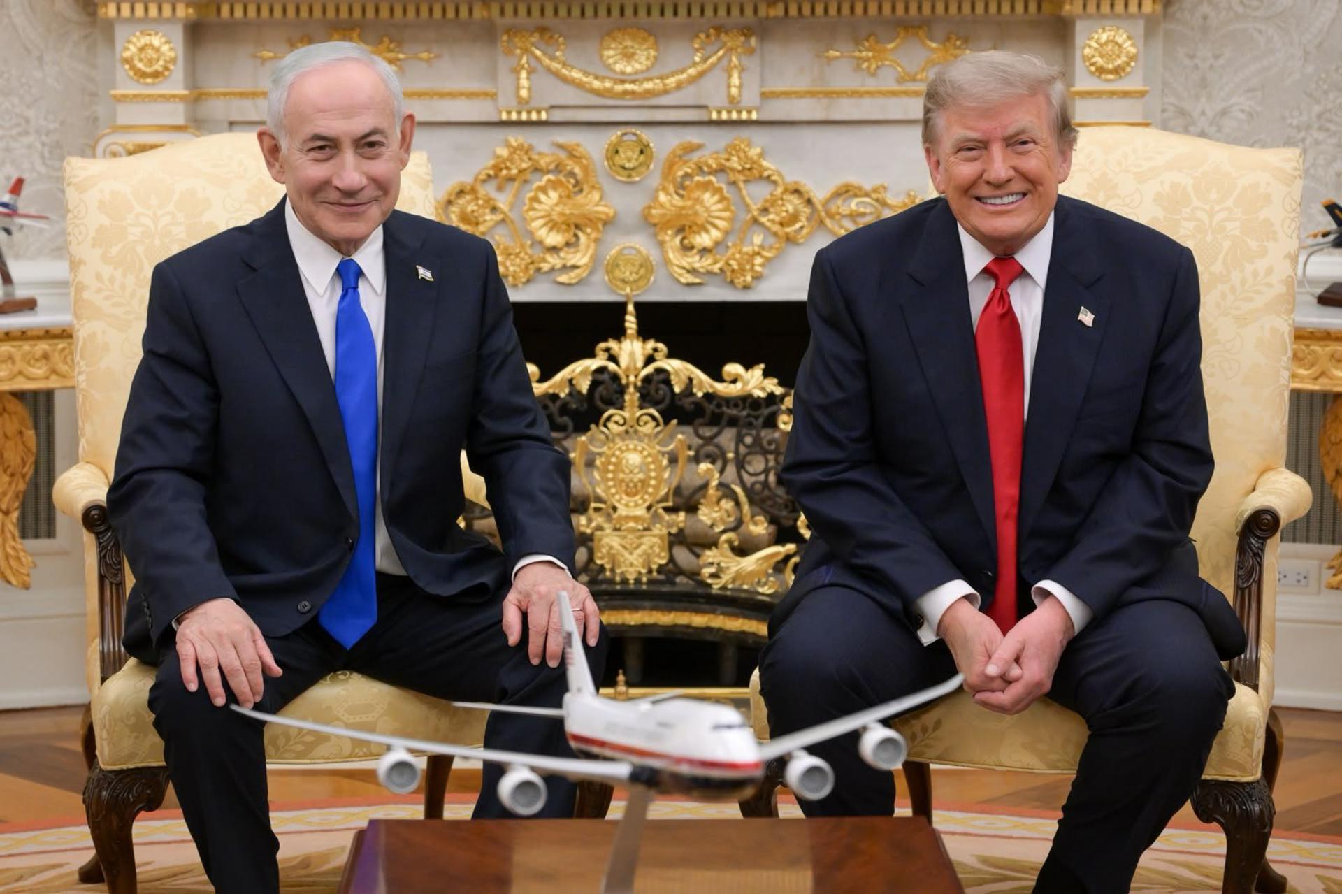 Netanyahu califica de «excelente» su reunión con Trump sobre las armas de Irán