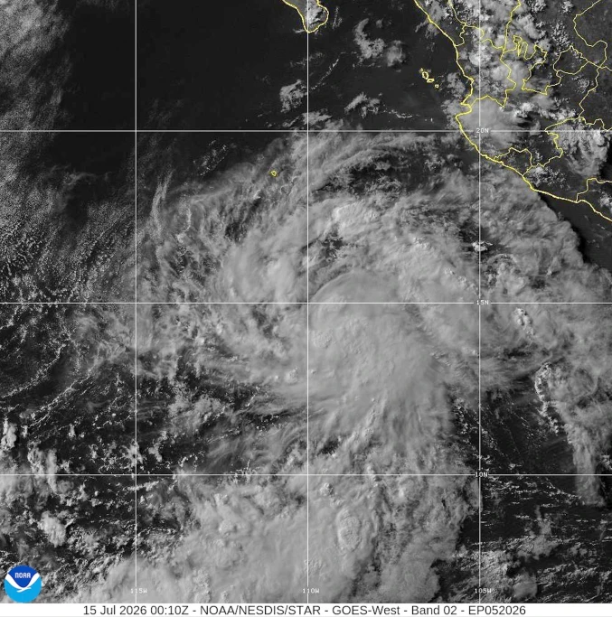 La tormenta tropical Elida se forma en el Pacífico; no amenaza tierra pero gana fuerza