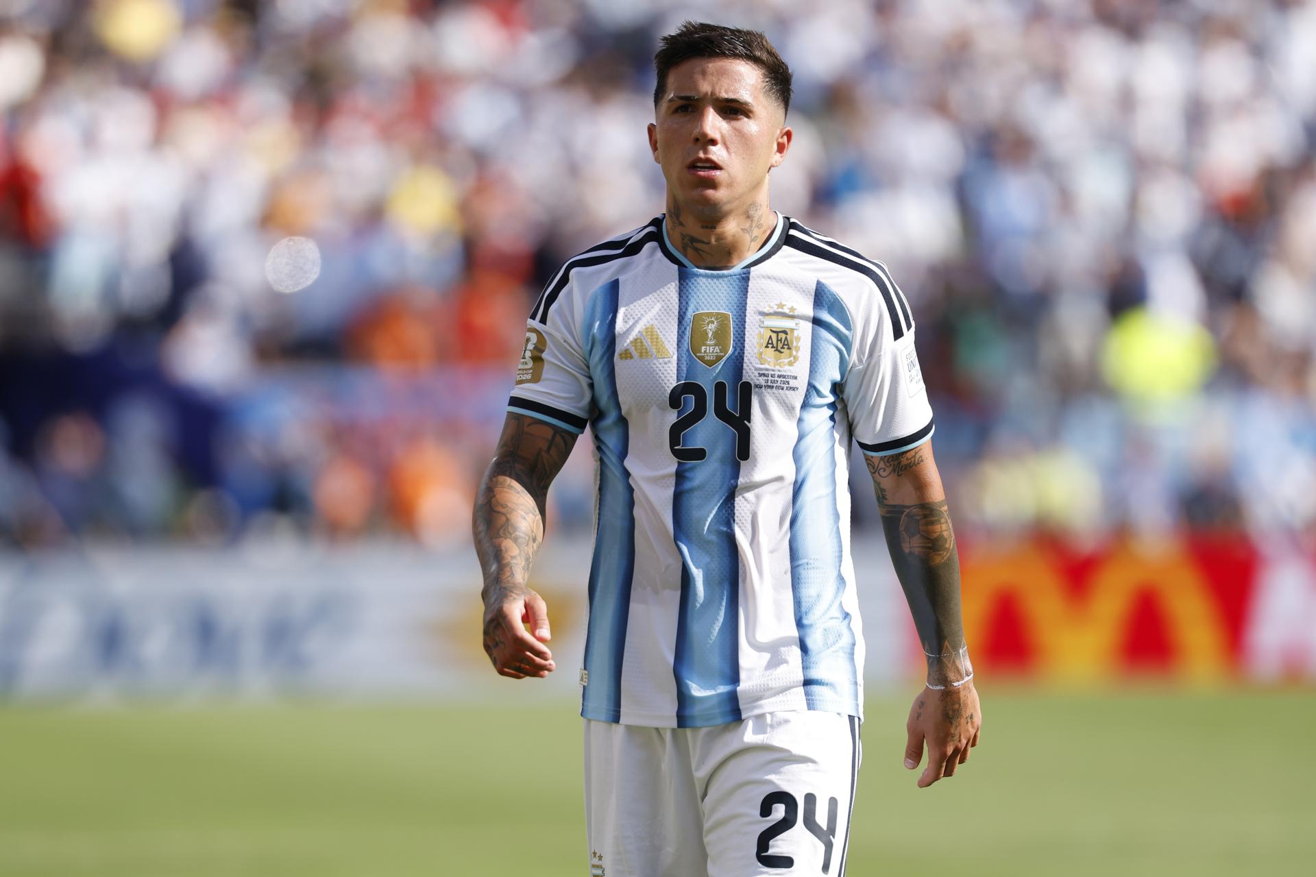Enzo Fernández: «Competir no es solo ganar, sino dejar todo por la camiseta»