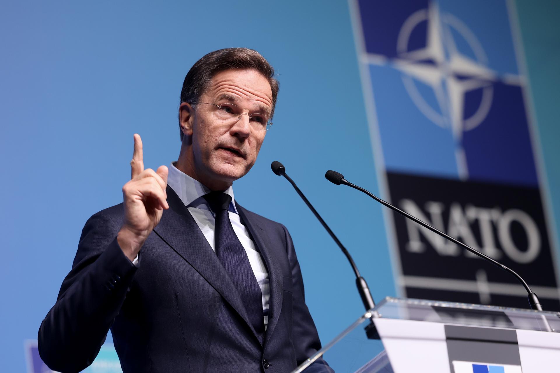 Rutte espera planes creíbles de aliados en cumbre de OTAN para equilibrar cargas con EEUU