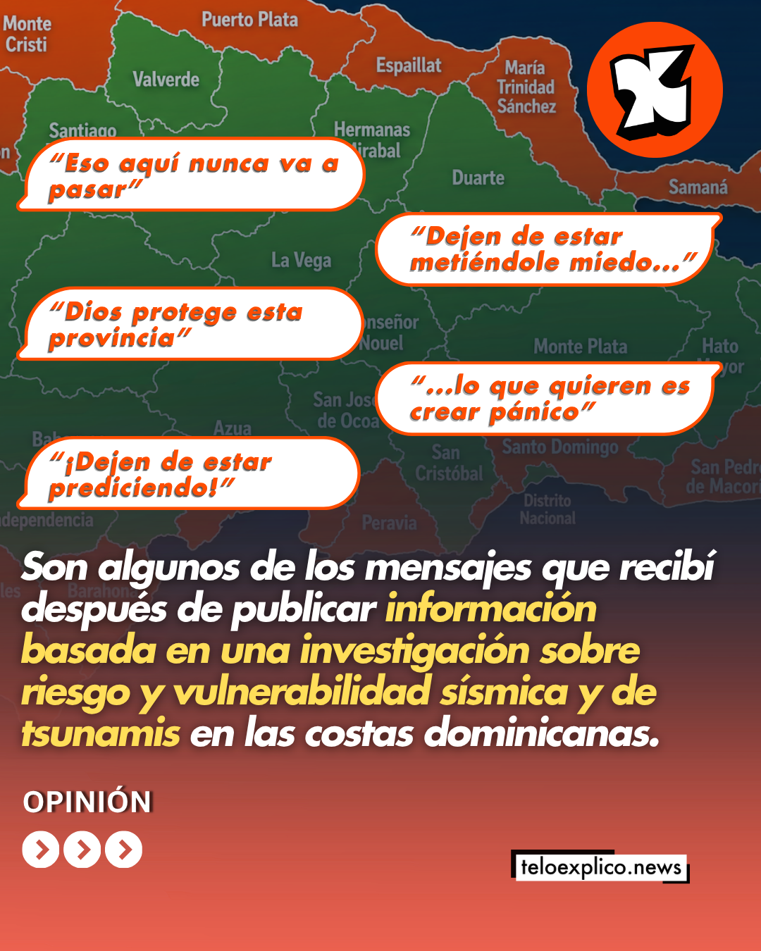 Reflexión de Nairobi Viloria sobre el riesgo de terremotos en R.D.