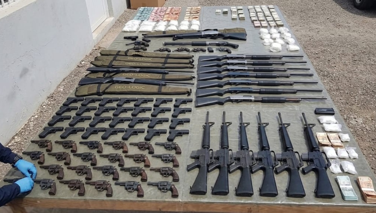 Policía Nacional incauta más de 100 de armas la región Enriquillo
