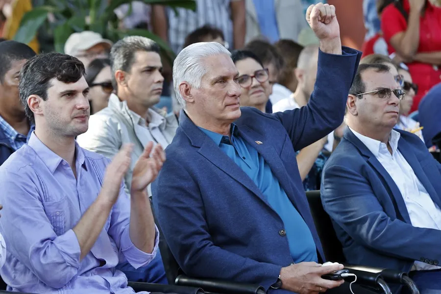 Díaz-Canel califica de «estancado» el diálogo con EE.UU. y niega que Cuba esté cerca del «colapso»