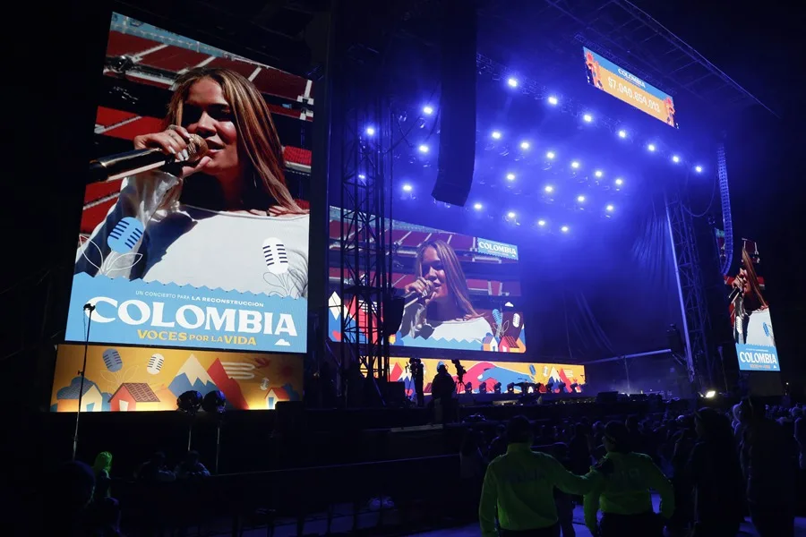 Karol G, Yatra, Maluma y Miguel Bosé unen ritmos en un concierto solidario tras el terremoto en Colombia