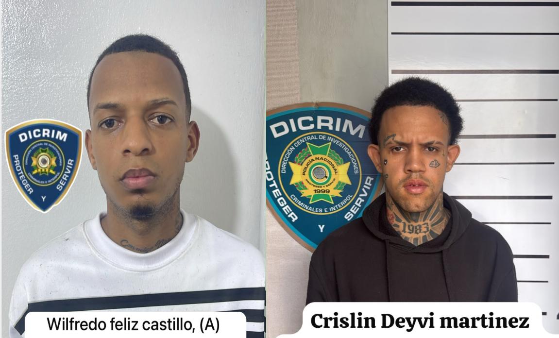 Policía apresa dos hombres acusados de muerte de menor en Los Alcarrizos