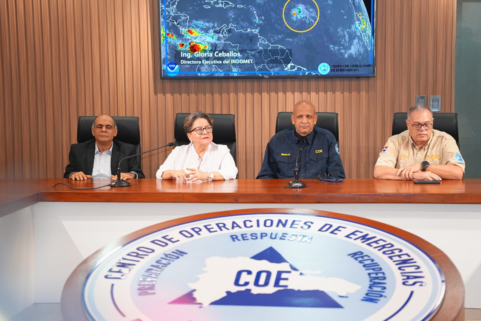 COE e Indomet llaman a la población a mantenerse alerta ante remanentes de Dolly