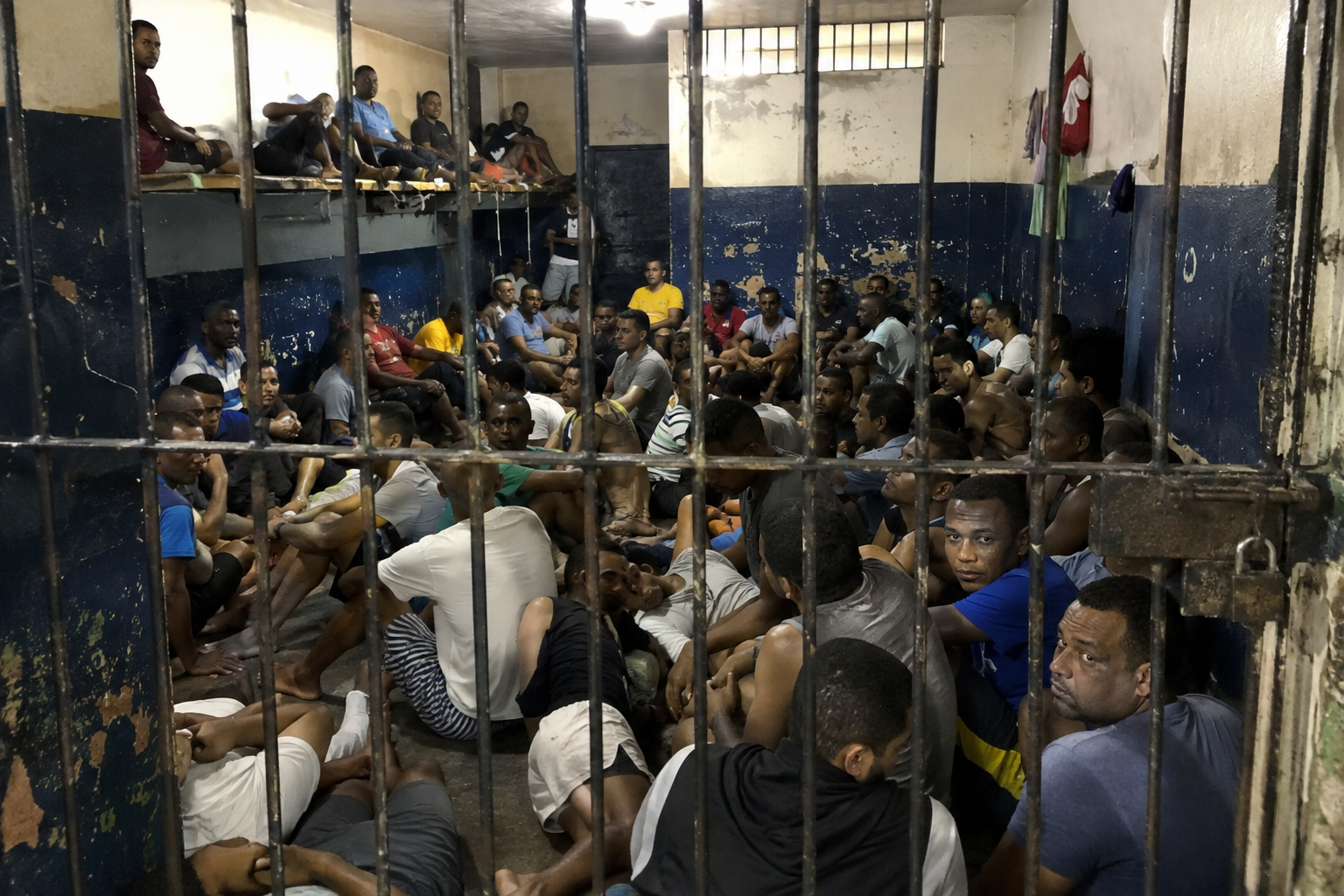 Una celda para 15 alberga a 52: la crisis carcelaria en Dajabón