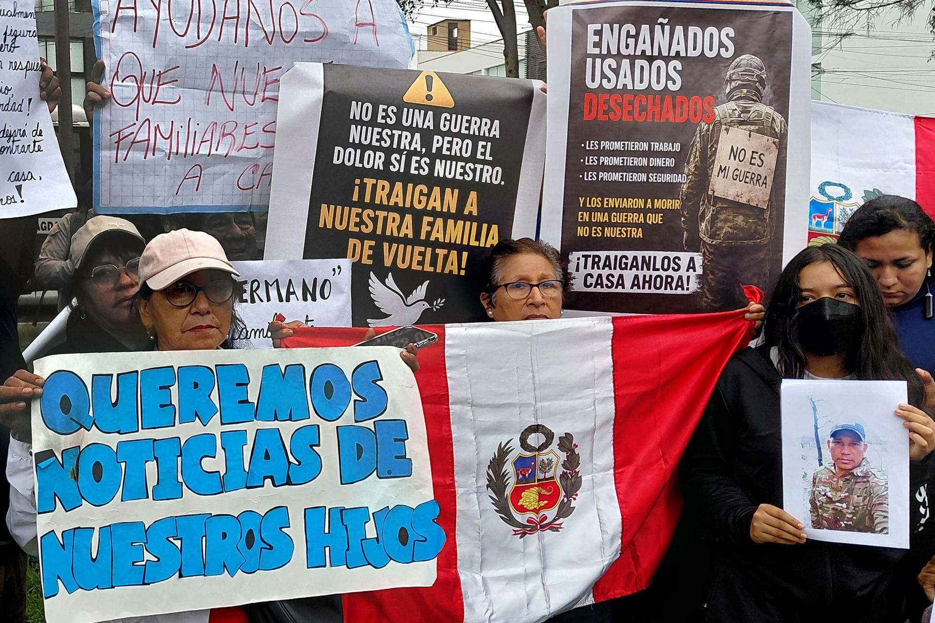 «Rusia cree que son esclavos sin derechos», denuncian familiares de peruanos reclutados