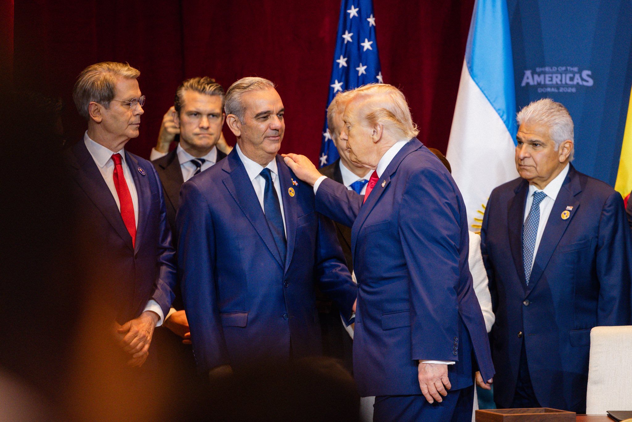 Abinader participa en cumbre «Escudo de las Américas» con Trump y hablará ante la ONU