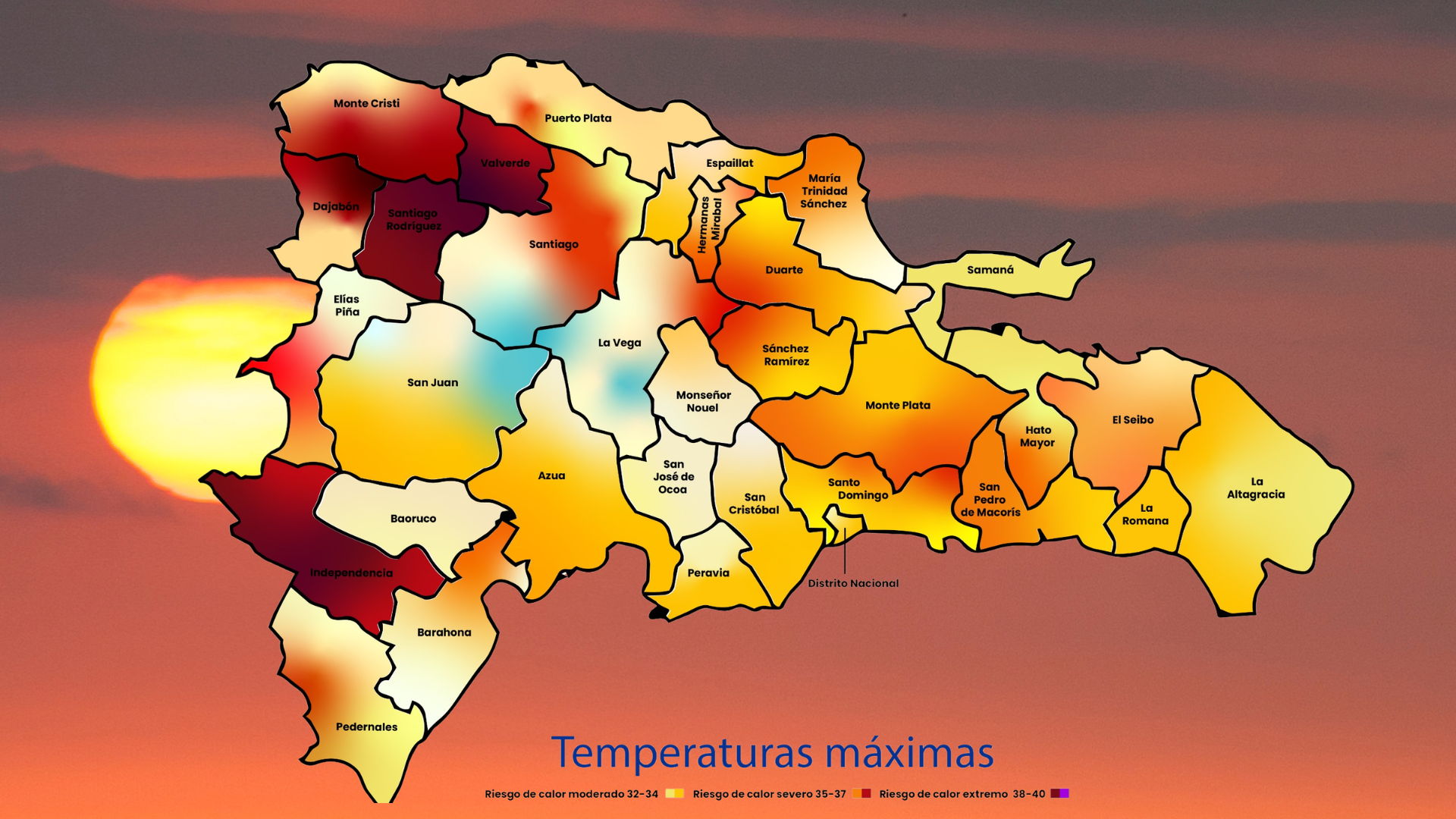 El calor no da tregua: se esperan temperaturas extremas en varias zonas del país hasta el miércoles