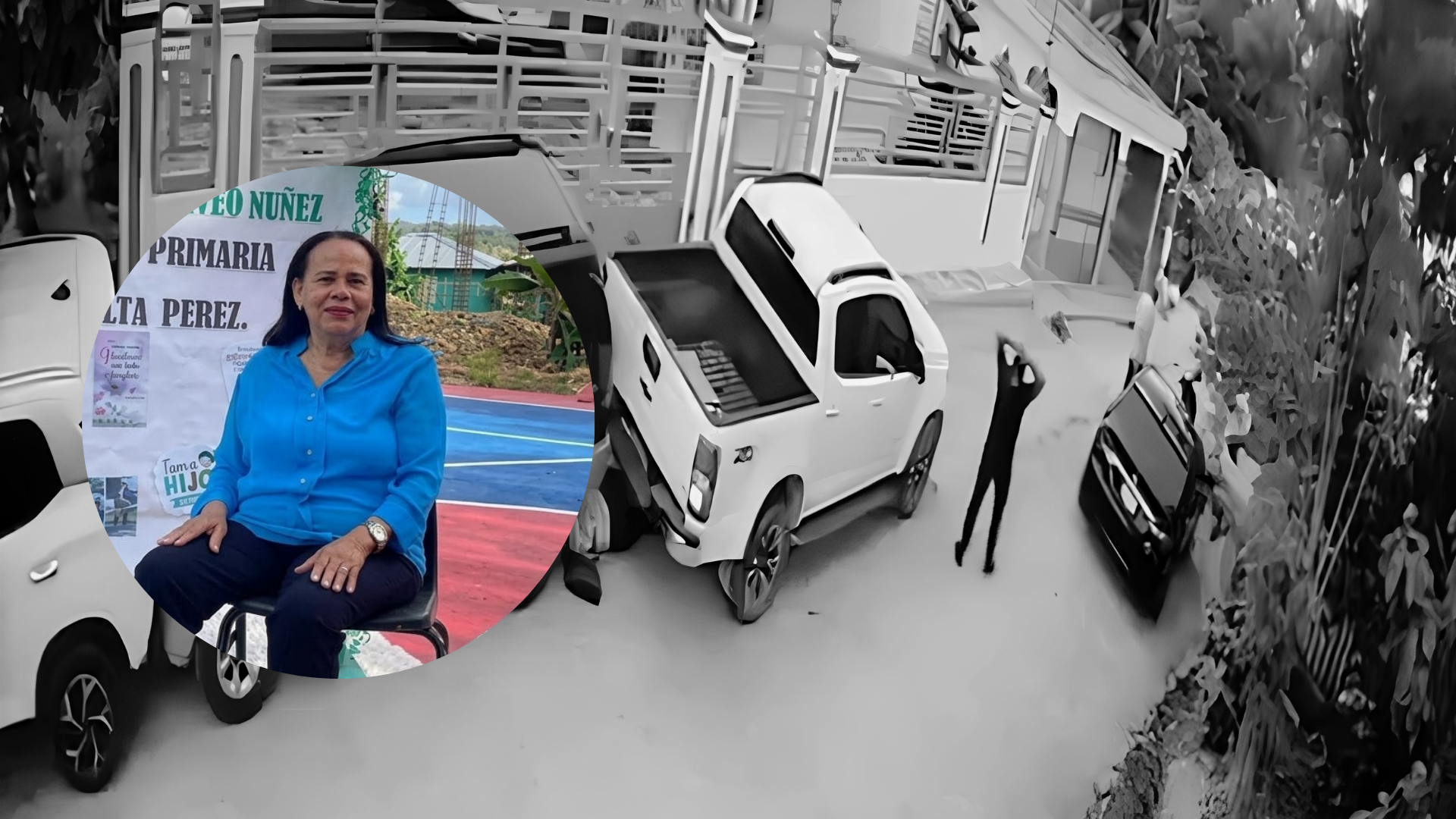 Maestra muere tras ser atropellada por una camioneta al salir de un velorio en Cabrera