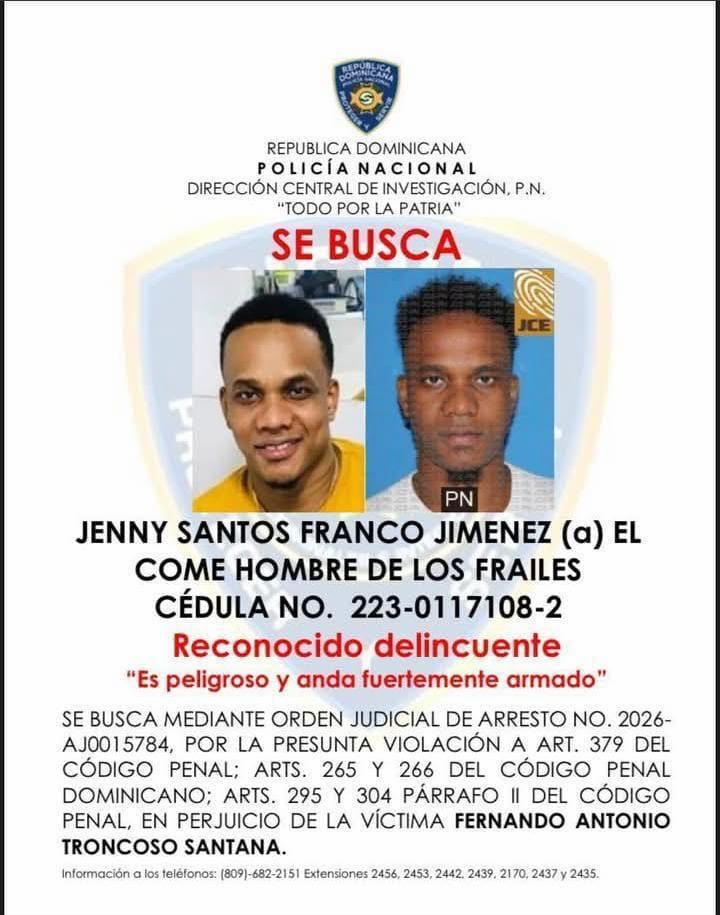 Policía mata a «Come Hombre» y otros 3 presuntos delincuentes más en hechos separados