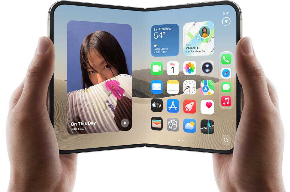 ¿Cómo es el nuevo iPhone Duo? El primer iPhone plegable de Apple que cuesta US$1,999