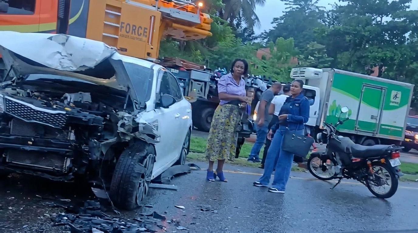 Cinco muertos tras accidente en la Circunvalación Santo Domingo