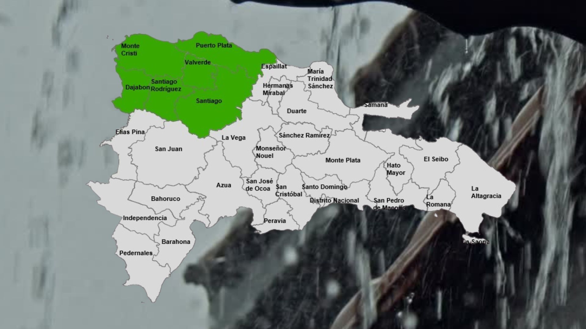 COE amplía a 06 las provincias en alerta verde