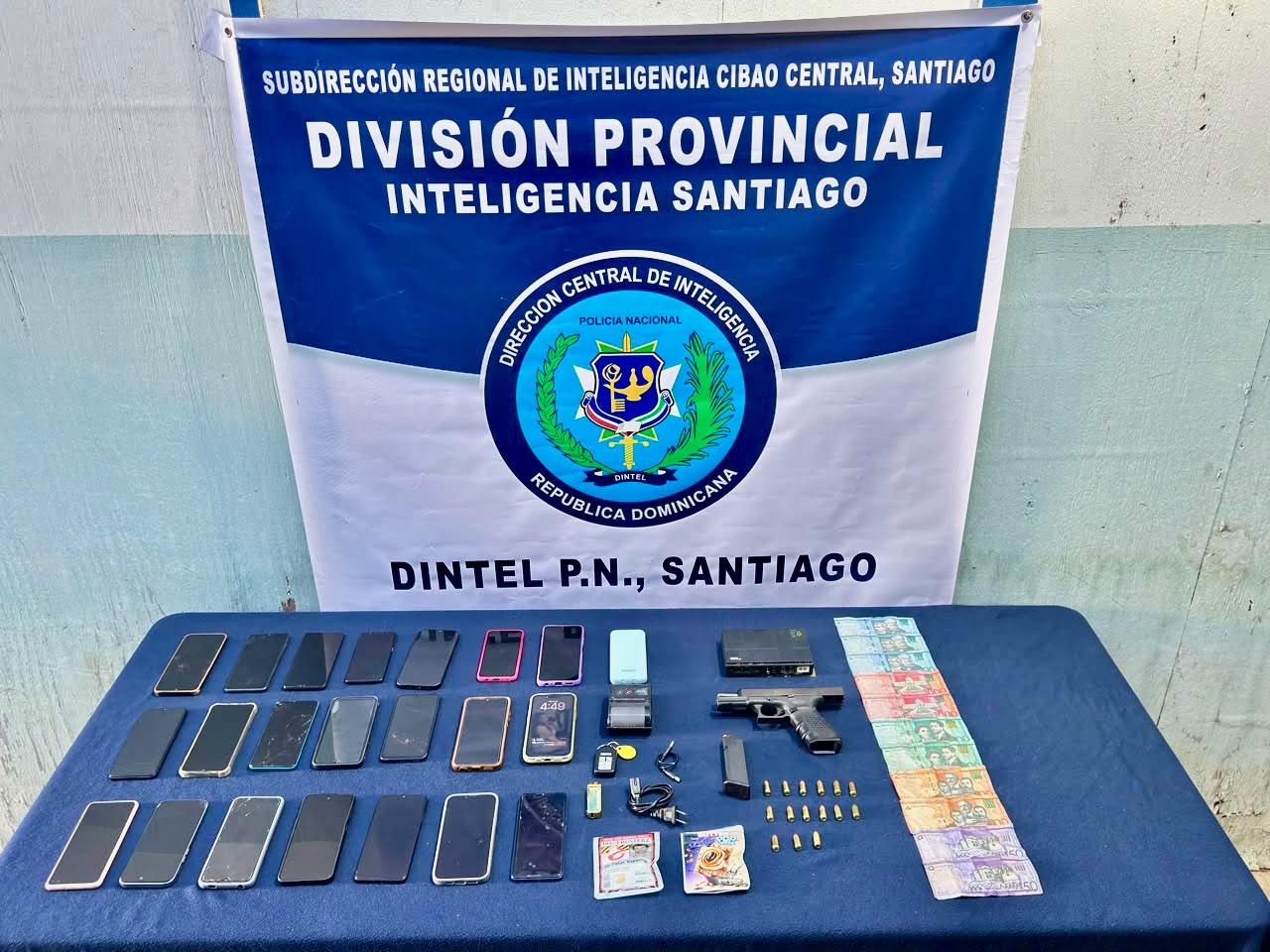 Navarrete: desde armas hasta droga, los hallazgos de la PN en allanamiento
