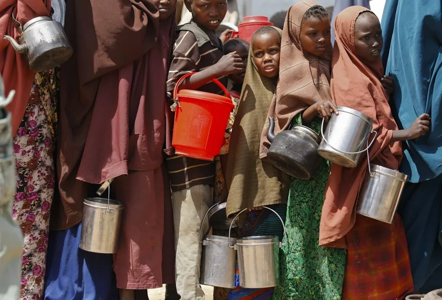 ONU: Casi 41 millones de personas sufren altos niveles de hambre en África oriental